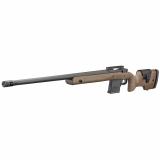 Hawkeye Long Range Target, Bolt Action, 204 Ruger, 26" Heavy Target Barrel, 1/2X28 Threads, Matte Black Finish, Speckled Black & Brown Target Stock, 20 MOA Base, 10Rd, AI Style Magazine 57122