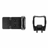 Guardian, Trijicon RCR Optic Guard Mount, Fits MOS Glock, Anodized Finish, Black, Includes SIX Back-Up Iron Sights H0016