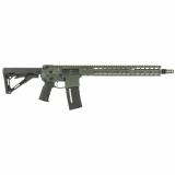 Model 1, Semi-Automatic, 223 Wylde Chamber, 556NATO, 16" Barrel With Silencero ASR Muzzle Brake, Aluminum M-LOK Handguard, Gray Finish, Titanium Forward Assist, ATC AR Gold Match Trigger, Magpul Pistol Grip and Stock, Raptor-SD Ambidextrous Charging Hand