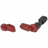 Talon Ambidextrous Safety Selector, Red, 2 Lever Kit R0233
