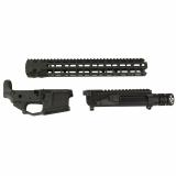 AX556, Billet Upper/Lower Set, Semi-Automatic, 556 NATO/223 Remington, Ambidextrous, Cerakote Finish, Black, Includes Radian Talon Ambidextrous Safety, Hammer Pin, 14" MLOK Handguard R0411