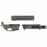 Upper/Handguard Set, Cerakote Finish, Gray, Fits AR-15, Includes 10" MLOK Handguard, Radian Raptor-SD Charging Handle R0639