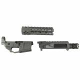 Upper/Handguard Set, Cerakote Finish, Gray, Fits AR-15, Includes 8.5" MLOK Handguard, Radian Raptor-SD Charging Handle R0646