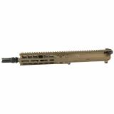 Complete Upper, 300 Blackout, 9" Barrel, 1:5 Twist, SilencerCo ASR Flash Hider, Pistol Length Gas, 8" MLOK Handguard, Radian Raptor-SD Charging Handle, Radian Enhanced Bolt Carrier Group, Cerakote Finish, Brown, Fits AR-15 R0444