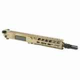 Complete Upper, 300 Blackout, 9" Barrel, 1:5 Twist, SilencerCo ASR Flash Hider, Pistol Length Gas, 8" MLOK Handguard, Radian Raptor-SD Charging Handle, Radian Enhanced Bolt Carrier Group, Cerakote Finish, Flat Dark Earth, Fits AR-15 R0445