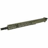 Complete Upper, 223 Wylde, 14.5" Barrel, 1:8 Twist, SilencerCo ASR Flash Hider, Mid Length Gas, 14" MLOK Handguard, Radian Raptor-SD Charging Handle, Radian Enhanced Bolt Carrier Group, Cerakote Finish, Olive Drab Green, Fits AR-15 R0467