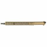 Complete Upper, 223 Wylde, 17.5" Barrel, 1:8 Twist, SilencerCo ASR Flash Hider, Intermediate Length Gas, 17" MLOK Handguard, Radian Raptor-SD Charging Handle, Radian Enhanced Bolt Carrier Group, Cerakote Finish, Brown, Fits AR-15 R0479