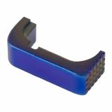 Magazine Catch, Fits Glock 43X/48, Steel, Blue