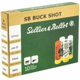 Shotshell, 12 Gauge, 2.75", #4 Shotshell, 21 Pellets SB12BSH