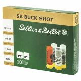 Shotshell, 12 Gauge, 2.75", #4 Shotshell, 21 Pellets SB12BSH
