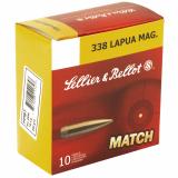 .338 Lapua Magnum 250 Grain Hollow Point Boattail 10 Per Box
