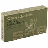 Sellier & Bellot, Rifle, 556 NATO, 55Gr, Full Metal Jacket, 20 Round Box 556A