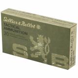 Sellier & Bellot, Rifle, 556 NATO, 55Gr, Full Metal Jacket, 20 Round Box 556A