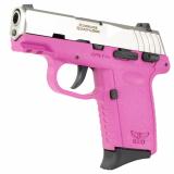 CPX-1 Gen 3, Double Action Only, Semi-automatic, Polymer Frame Pistol, Compact, 9MM, 3.1" Barrel, Matte Finish, Natural Stainless Slide, Pink Frame, Ambidextrous Safety, 3 Dot Sights, 10 Rounds, 2 Magazine CPX-1TTPKG3