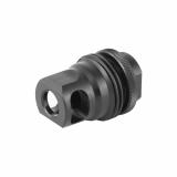 Single Port ASR Muzzle Brake, 1/2 x 28 RH, Fits ASR Mounts, 9MM AC2628