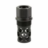 Compact Radial Brake, 30 Caliber, Fits 1/2X28, Compatible with SilencerCo Thread Over Mounts AC5232