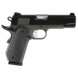 1911 Carry, B45BA Stingray, Single Action Only, Semi-automatic, Metal Frame Pistol, Commander, 45 ACP, 4.25" Barrel, Aluminum Frame, Cerakote Finish, Black Slide, Tungsten Frame, Ed Brown Bobtail, G10 Grips, Novak Style 3-Dot Sights, Skelotonized Trigger