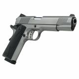 1911 Duty, SS45, Single Action Only, Semi-automatic, Metal Frame Pistol, Full Size, 45ACP, 5" Barrel, Stainless Steel Frame, Stainless Steel Finish, Silver, Rubber Grips, Novak Style 3-Dot Sights, 8 Rounds, 2 Magazines 10100532