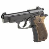 Fatih .380, Semi-automatic, Double Action/Single Action, Metal Frame Pistol, Sub-Compact, 380 ACP, 3.94" Barrel, Cerkote Finish, Black, Wood Grips, Dovetail Sight, 13 Rounds, 2 Magazines 11000103