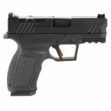 PX-9 Carry, Striker Fired, Semi-automatic, Compact, Polymer Frame Pistol, 9MM, 3.5" Barrel, QPQ Finish, Black, Optic Ready, 15 Rounds, 2 Magazines 15000302