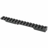 0 MOA Scope Base, #6-40 Screws, Fits Remington 700, Short Action, Black Finish 0010710013