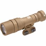 M340C Scout Pro Flashlight, LED, 500 Lumens, Tan Finish, 1913 Picatinny Mount installed, MLOK Mount included, Z68 On/Off Tailcap M340C-TN-PRO