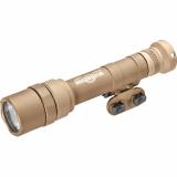 M640U Scout Pro Flashlight, LED, 1000 Lumens, Tan Finish, 1913 Picatinny Mount installed, MLOK Mount included, Z68 On/Off Tailcap M640U-TN-PRO