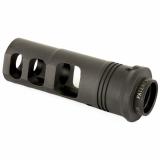 Muzzle Brake, Suppressor Adapter, 338 Lapua, 5/8 x 24, Right Hand, Black SFMB-338-5/8-24