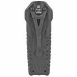 STILETTO, Flashlight, High 1,000 Lumens, Medium 300 Lumens, Low 25 Lumens, Tactical Switch with Optional Strobe, Programmable, Black Mil-Spec Hard Anodized Aluminum Body, Black Melonite Coated Pocket Clip PLR-B