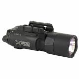 X300 Turbo, Weaponlight, White LED, 1000 Lumens, Fits Picatinny and Universal, Lever Latch, For Pistols, Black, 2x CR123 Batteries X300T-A