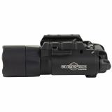 X300 Turbo, Weaponlight, White LED, 1000 Lumens, Fits Picatinny and Universal, Lever Latch, For Pistols, Black, 2x CR123 Batteries X300T-A