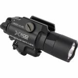 X400 Turbo, Weaponlight w/Laser, Fits Pistol and Picatinny, 1000 Lumens, Red Laser, Matte Finish, Black X400T-A-RD