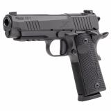 1911 X Carry, Single Action Only, Semi-automatic, Commander Size, 45ACP, 4.25" Barrel, DLC Finish, Black, Optics Ready, G10 Grips, XRay3 Day/Night Sights, Ambidextrous Safety, 8 Rounds, 2 Magazines 1911XCA-45-BXR3