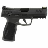 P322, Semi-automatic, Single Action Only, Polymer Frame Pistol, Full Size, 22 LR, 4 Barrel", Anodized Finish, Black, Adjustable Fiber Optic Sights, Optic Ready, 10 Rounds, 2 Magazines, California Compliant 322C-BAS-CA