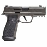 P365 AXG Legion |9MM, 3.1" Barrel, Cerakote Finish,  Metal Frame, Legion Gray, G10 Grips, XRAY3 Day/Night Sights, Optic Ready, Compensator, 17 Rounds, 3 Magazines 365AXGCA-9-LEGION