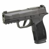 P365, XMacro, Striker Fired, Semi-automatic, Polymer Framed Pistol, Sub-Compact, 9MM, 3.7" Barrel, Nitron Finish, Black, XRAY3 Day/Night Sights, Optic Ready, Manual Safety, 10 Rounds, 2 Magazines 365XCA-9-BXR3-MS-10
