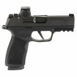 P365, XMacro, Striker Fired, Semi-automatic, Polymer Framed Pistol, Sub-Compact, 9MM, 3.7" Barrel, Nitron Finish, Black, XRAY3 Day/Night Suppressor Sights, Includes ROMEO-X Compact Red Dot, 17 Rounds, 2 Magazines 365XCA-9-BXR3-RXX
