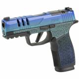 P365, XMacro, Striker Fired, Semi-automatic, Polymer Framed Pistol, Sub-Compact, 9MM, 3.7" Barrel, Nitron Finish, Galactic June Bug, XRAY3 Day/Night Sights, Optic Ready, 17 Rounds, 2 Magazines 365XCA-9-JUNEBUG