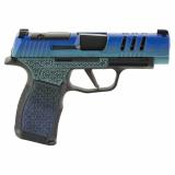 P365XL, Striker Fired, Semi-automatic, Polymer Frame Pistol, Sub-Compact, 9mm, 3.7" Barrel, Silver Slide, Galactic June Bug, XRAY3 Day/Night Sights, Optics Ready, 12 Rounds, 2 Magazines 365XL-9-JUNEBUG