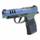 P365XL, Striker Fired, Semi-automatic, Polymer Frame Pistol, Sub-Compact, 9mm, 3.7" Barrel, Silver Slide, Galactic June Bug, XRAY3 Day/Night Sights, Optics Ready, 12 Rounds, 2 Magazines 365XL-9-JUNEBUG