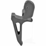P320, Skeletonized Flat Trigger, Stainless Steel, Black Finish  8900095