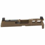 P320SC PROCUT Slide Assembly, XRAY3 Sights, R2 Optic, Compatible with 3.6" 9MM Barrel, Coyote 8900951