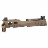 P320SC PROCUT Slide Assembly, XRAY3 Sights, R2 Optic, Compatible with 3.6" 9MM Barrel, Coyote 8900951
