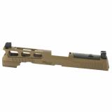 P320F PROCUT Slide Assembly, XRAY3 Sights, R2 Optic, Compatible with 4.7" 9MM Barrel, Coyote 8900953