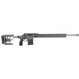 Cross PRS, Bolt Action, 6MM Creedmoor, 24" Stainless Barrel, Free Floating M-LOK Alloy Forend, Minimalist Folding Stock, Cerakote Elite Finish, Concrete, 10 Rounds, 1 Magazine CROSS-6MM-24B-PRS