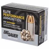 Elite Performance V-Crown 9mm 124 Grain Jacketed Hollow Point 1165 FPS Box of 20 Rounds