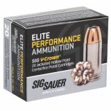 Elite Performance V-Crown 9mm 147 Grain Jacketed Hollow Point 985 FPS Box of 20 Rounds