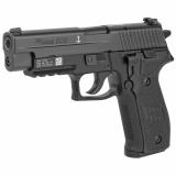 P226 MK-25 9mm 4.4 Inch Barrel Siglite Night Sights Black Nitron Slide Finish Black Grips 10 Round - CA Compliant