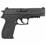 P226 MK-25 9mm |4.4 Inch Barrel Siglite Night Sights Black Nitron Slide Finish Black Grips, Three 15 Round Magazines, Anti Corrosion Coatings, Anchor Engraving