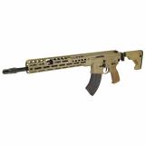 MCX SPEAR-LT, Semi-automatic Rifle, 7.62X39, 16" Barrel, QD Flash Hider, Cerakote Finish, Flat Dark Earth, Side Folding Stock, Flatblade Match Trigger, 13" Free Float M-LOK Handguard, Fully Ambidextrous Controls, 28 Rounds, 1 Magazine RMCX-762R-16B-IR